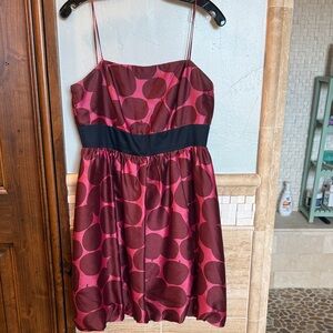 Juicy Couture Pink and Brown Mini Dress- Vintage